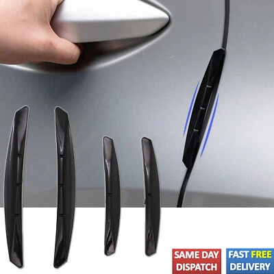 4x Universal Car Door Edge Guard Strip Scratch Protector Anti Collision Trim - Image 1 of 4