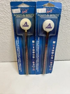 Lápiz Diamond Arizona años 90 con borrador de béisbol ~ nuevo en paquete ~ WinCraft 1998 - Imagen 1 de 6