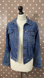 Blue Denim Jacket Womens Size S - Picture 1 of 6