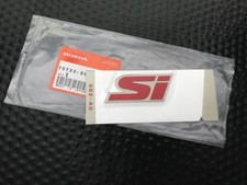 GENUINE OEM HONDA 99-00 CIVIC SI EM1 COUPE REAR RED SI TRUNK BADGE STICKER DECAL