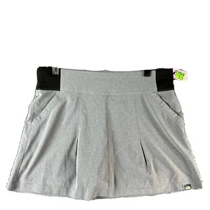 The North Face Skirt Women 6 Gray Athletic Performance Stretch Tennis Golf - Picture 1 of 13