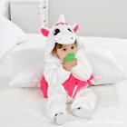 Newborn Baby Cute Bear Animal Hooded Romper Bodysuit Jumpsuit Warm Costumes
