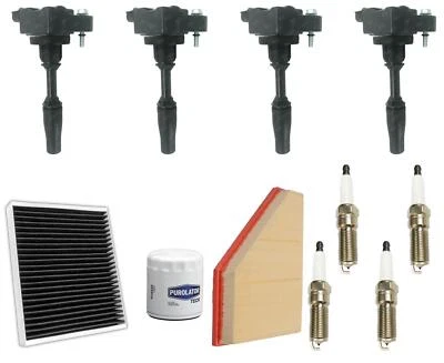 Bujías de filtro de cabina de aire y bobina de encendido 2,0 L para Chevrolet Camaro 2016-2018 Foto 1 de 4