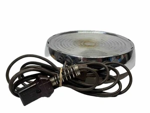 Base calentadora eléctrica Heat-Rite vintage West Bend #2496 probada - Imagen 1 de 8