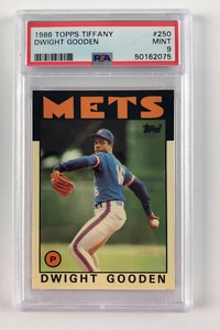 1986 Topps Tiffany Glossy Dwight Gooden #250 Royals PSA 9 - MINT
