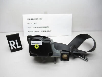 Lincoln MKS 2009-2016 retractor de cinturón de seguridad lateral izquierdo BG13-54611B69-AA OEM Foto 1 de 4