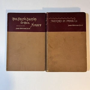 1892 The Flying Islands of the Night Sketches In Prose James Whitcomb Riley 1894 - Picture 1 of 10