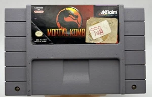 Mortal Kombat SNES (Super Nintendo, 1992) Cartridge only - Picture 1 of 8