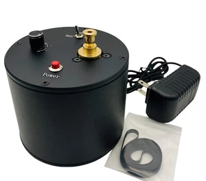 tocadiscos motor ajustar velocidad aluminio aleación cuerpo color negro - Imagen 1 de 4