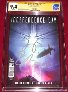 CGC SS Independence Day issue 2 signed by JEFF GOLDBLUM!!! - Picture 1 of 1