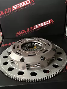 ADLERSPEED Sprung Clutch Twin Disc Kit For ACURA RSX CIVIC Si K-Series K20 K24 - Picture 1 of 9
