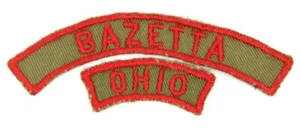 Vintage Bazetta Ohio KRS Khaki Community Strip Boy Scouts BSA - Picture 1 of 2