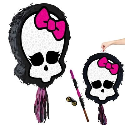 Hi Pinata Halloween Smash Party Spiel Scary High Ever Geburtstag Totenkopf Monster - Bild 1 von 3