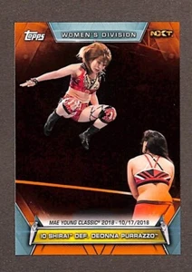 2019 Topps NXT #86 Shirai Defeats Purrazzo /50 - Picture 1 of 3