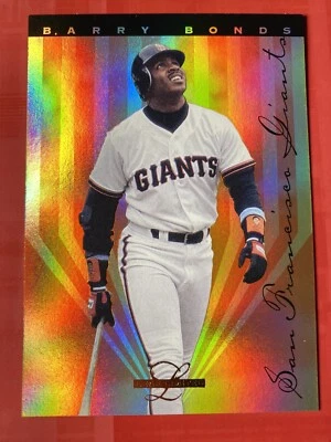 ** 1995 Leaf Limited GOLD INSERT #4 Barry Bonds Baseball Card! Giants! - Image 1 of 2