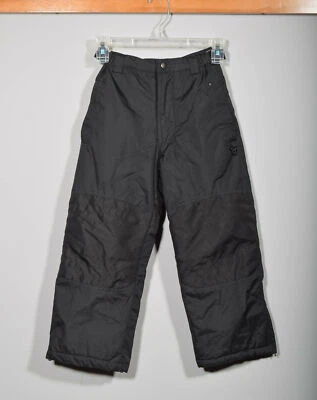 Kid's Girl's Boy's Protection System Black Adjustable Waist Ski Snow Pants Sz 6 - Image 1 of 3