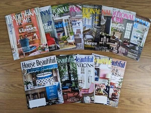 Traditional Home & House Beautiful Magazine Lot of 13 - 2018, 2019, 2020, 2021 - Bild 1 von 6