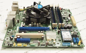 Intel DQ77MK Motherboard G39642-500 Intel I3-3220 3.30 GHz 4GB RAM No I/O Shield - Picture 1 of 8