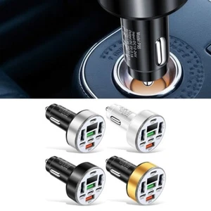Chargeur Voiture Portable 40W 8 Ports avec Affichage Tension pour Divers Apparei - Photo 1 sur 29