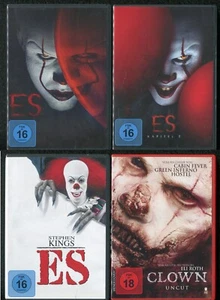 Stephen King's - ES 1+2 + Remake + Clown von Eli Roth (DVDs) (Uncut) - Bild 1 von 1