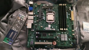 Supermicro C7SIM-Q LGA1156 Q57 server Mobo + I7-860 2.8GHZ + KINGSTON 8GB DDR3 - Picture 1 of 4