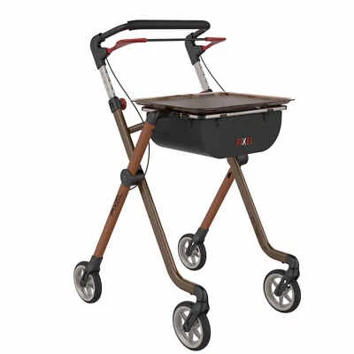 Rehasense Pixel Wohnraumrollator Indoor Rollator Toffee-Braun