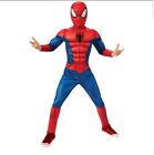 NWT Marvel Spiderman 2 Piece Costume Boys Size Medium (8-10) Halloween dress up 