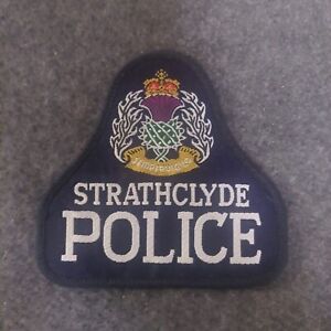 Strathclyde Scotland Untied Kingdom UK - Police Patch CROWN CITY SEAL 