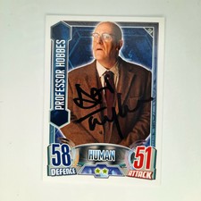 Signed Doctor Who Topps Alien Attax Trading Cards - Genuine Autographs