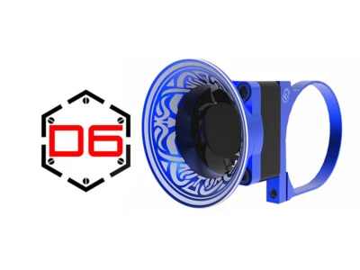 3RACING SAK-D649 ALUMINUM COOLING WOOFER For 1/10 RC SAKURA D6 S DRIFT CAR - Image 1 of 4