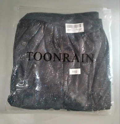 Cosplay Unisex 110CM/43" Hooded Cloak Shimmering Black Anime Halloween Costume - Image 1 of 4