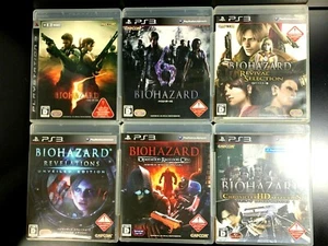 Lot 6 PS3 Resident Evil: Biohazard Sony PlayStation3  - Picture 1 of 12