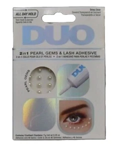 DUO Tube 2 in 1 Adhesive Eyelash Crystal Gems and Lash Adhesive 1 pack - Picture 1 of 1
