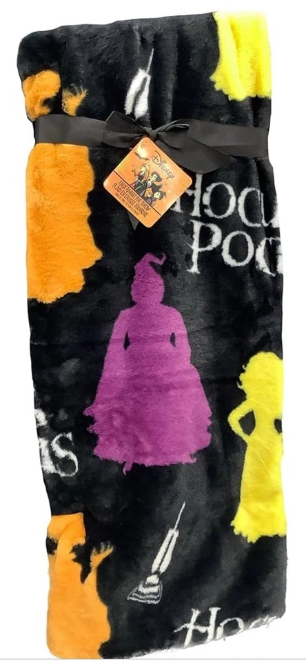 Disney Hocus Pocus I Put A Spell On You Fleece Throw 46x60” - R5