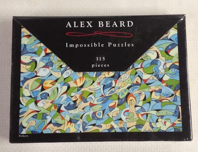 Alex Beard Impossible Puzzles FISHERY -  315 Pieces - 25" x 17 1/2" -NEW, SEALED - Image 1 of 2