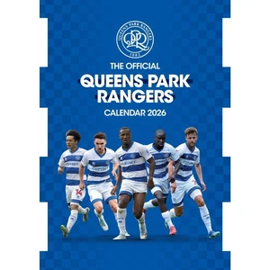 2026 Calendar Queens Park Rangers FC Month to View A3 Football Calendar Official - Picture 1 of 6