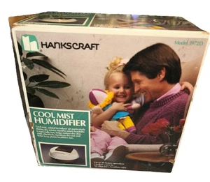 Vintage Hankscraft Cool Mist Vapor Humidifier Gerber USA Model 3972 Gray Beige - Picture 1 of 6