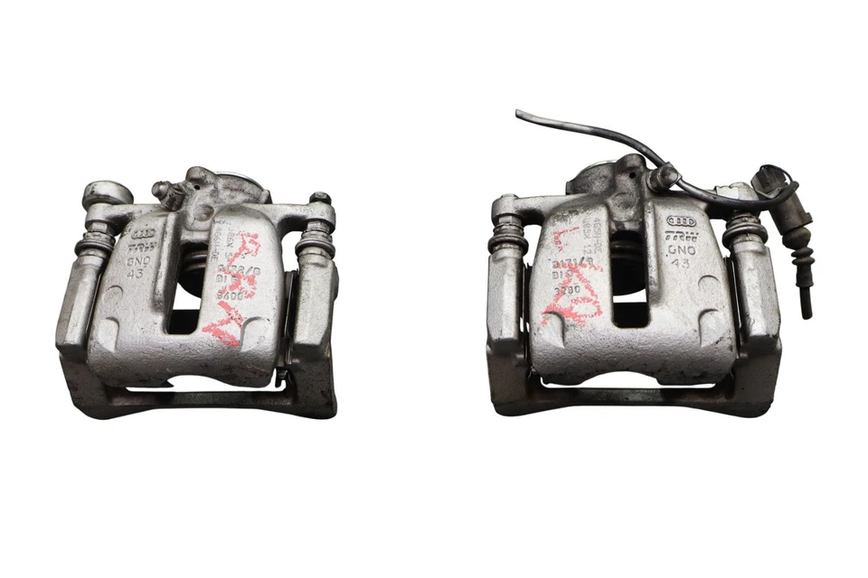 12-18 奥迪 A6 A7 Quattro 后左右制动卡钳卡钳支架 Oem — 第 1/4 张图片