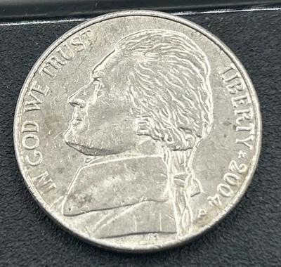 2004 P Jefferson Nickel - Louisiana Purchase 1803 Five Cent Coin - Image 1 of 4