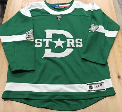 RARE Dallas Stars Winter Classic 2020 Jersey Youth L/XL Official NHL Licensed - Image 1 of 4