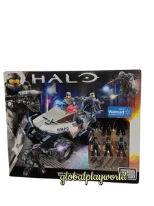 Mega Bloks Halo CNH06 NMPD Warthog Building Toy Collectible Out of Print Rare - Picture 1 of 4