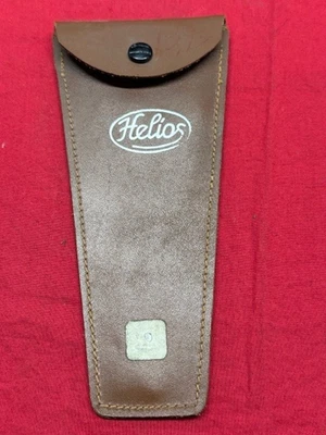 Helios Leather Case for Caliper,  8" Long Vintage! - Image 1 of 4