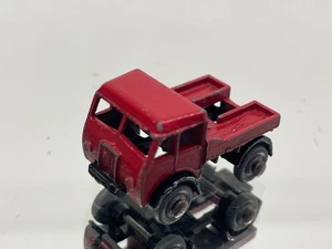 BENBROS 8 FODEN TIMBER TRACTOR -RED + BLACK L3.3cm- GOOD - 109 - Picture 1 of 6
