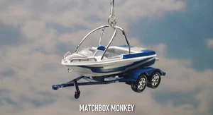 Waterski Wakesurf Boat Christmas Ornament Mastercraft Moomba Supra Water Ski - Picture 1 of 13