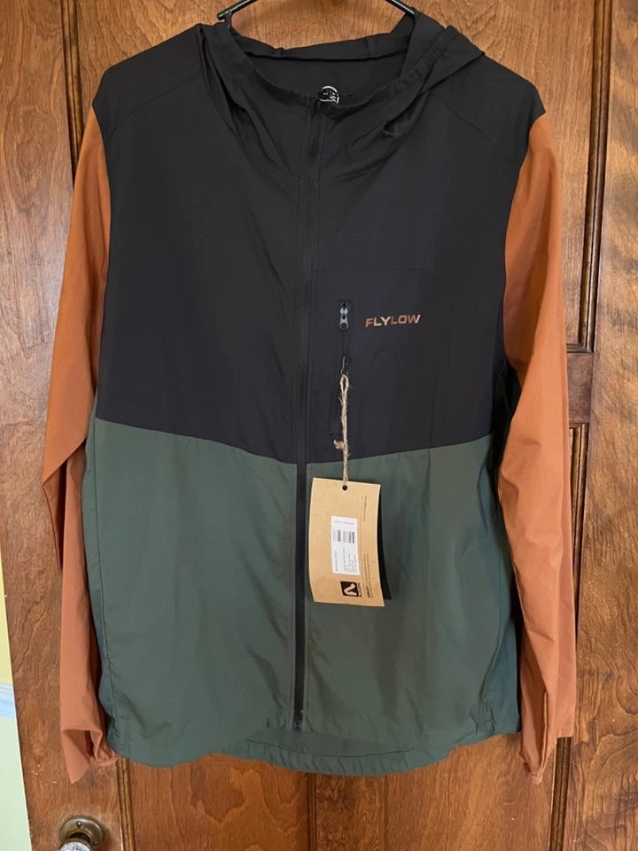 Flylow Davis NWT Men's Jacket  Black/Boa/Copper Medium NEW RET. $140 - Image 1 of 4