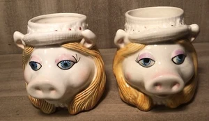 Vintage•Miss Piggy•Henson Muppets•Ceramic•Coffee Cup•Mug•Tastesetter•Sigma - Picture 1 of 11