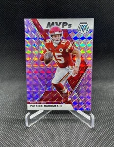 2020 Panini Mosaic Patrick Mahomes MVPs Purple Mosiac Prizm #’ed 40/49 Chiefs🔥 - Picture 1 of 2