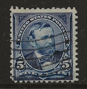 US Scott #281, Single 1898 Ulysses Grant 5c FVF Used - Picture 1 of 1