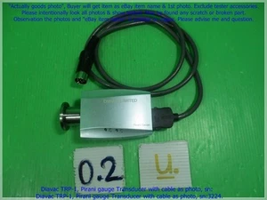 Diavac TRP-1, Pirani gauge Transducer with cable as photo, sn:3224, Promotion 1. - Imagen 1 de 12