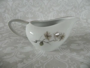 Wentworth Fine China Golden Pine 7279 Creamer Gold Trim Vintage Dinnerware Japan - Picture 1 of 7